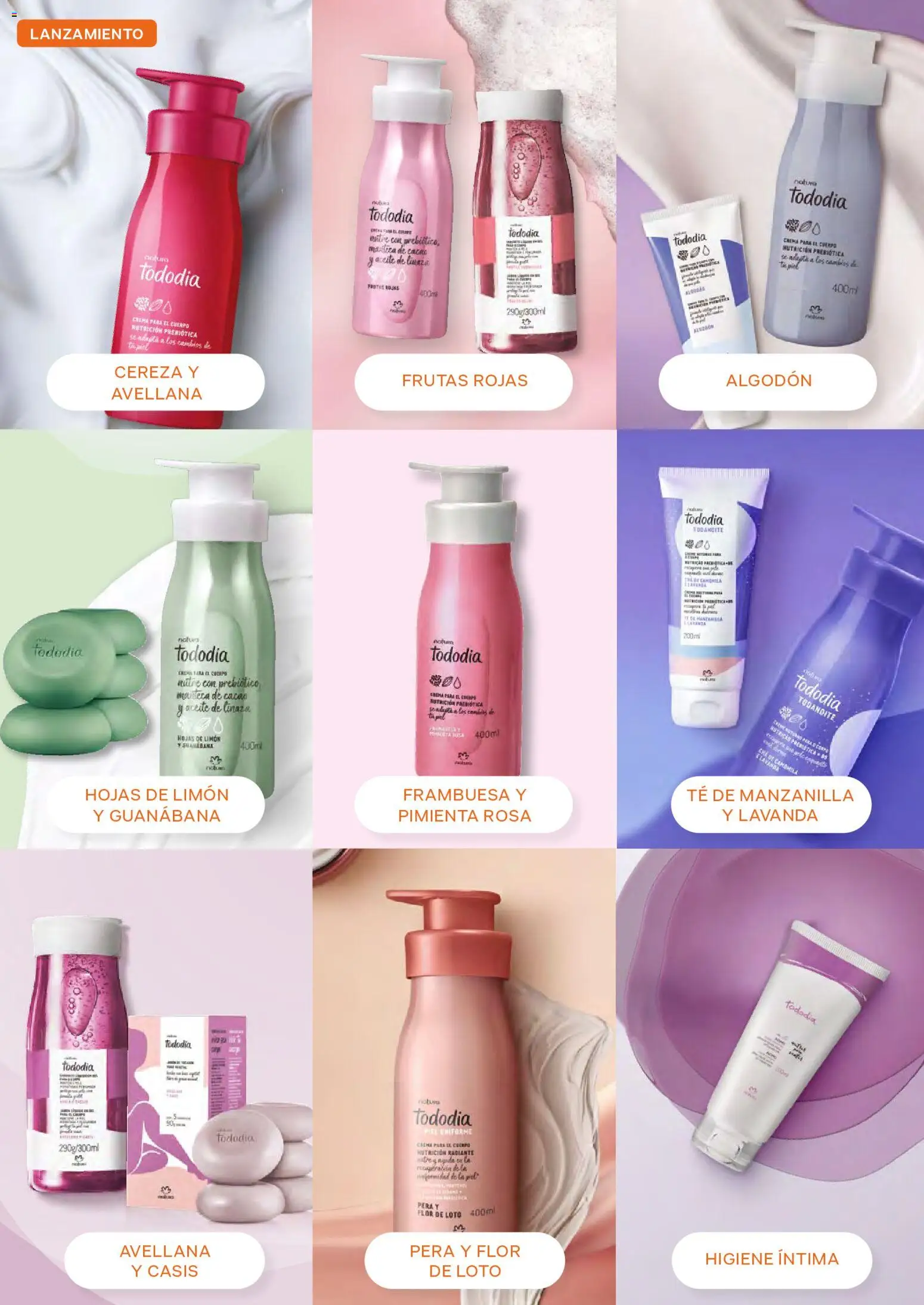 Natura revista - valida desde el 08.04.2026 | Página: 124 | Productos: Pimienta, Té, Algodón, Limón