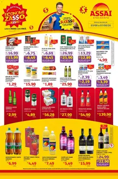 Assaí Atacadista ofertas - RJ - Pré-Visualização do folheto da loja Assaí Atacadista, válido de 03/08/2026