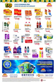 Assaí Atacadista ofertas - Pré-Visualização do folheto da loja Assaí Atacadista, válido de 15.06.2026 | Página: 2 | Produtos: Caju, Condicionador, Suco, Telefone