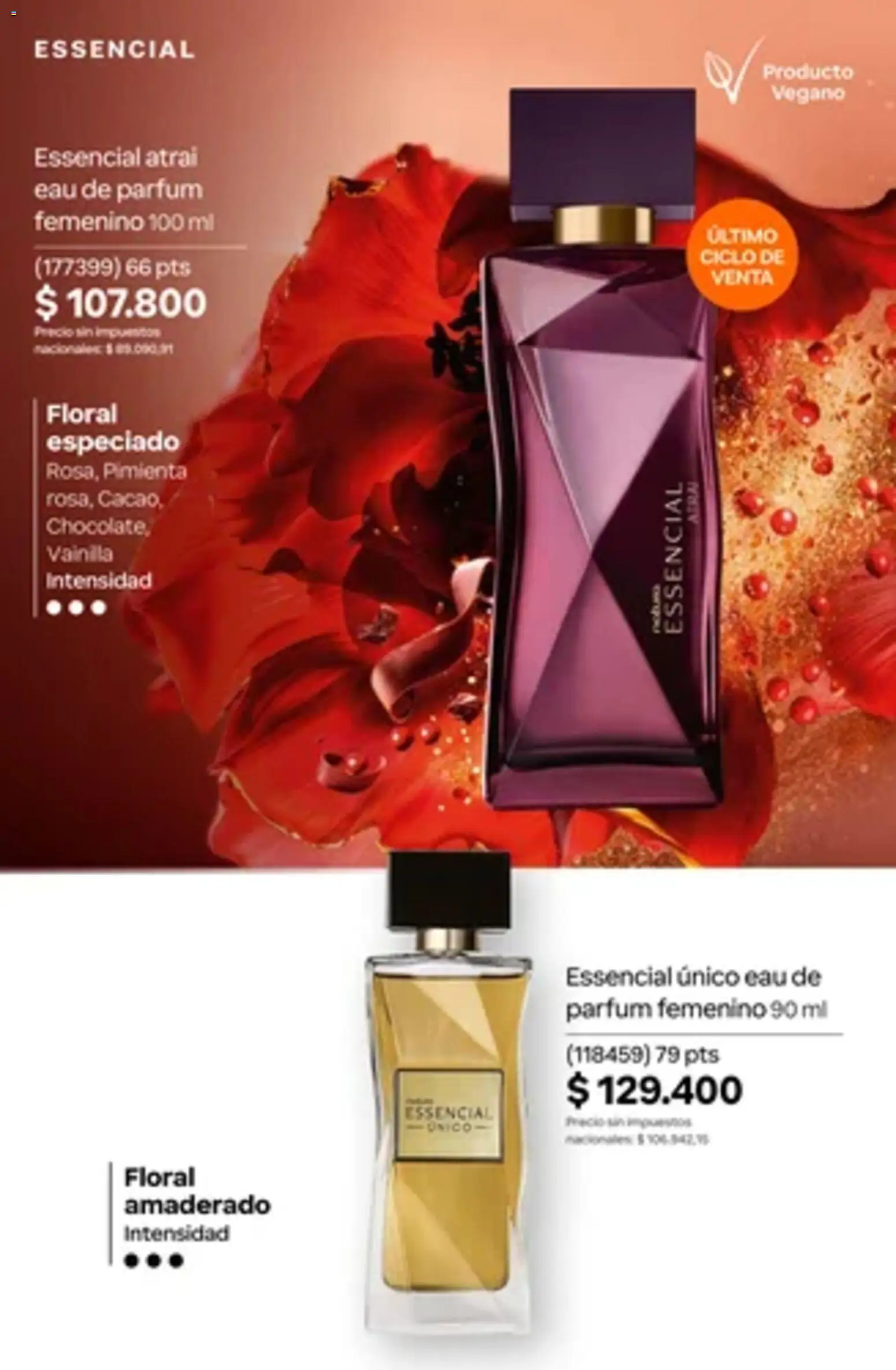 Catálogo Natura Ciclo 14 │ válido desde el 01/10/2026 | Página: 83 | Productos: Vainilla, Pimienta