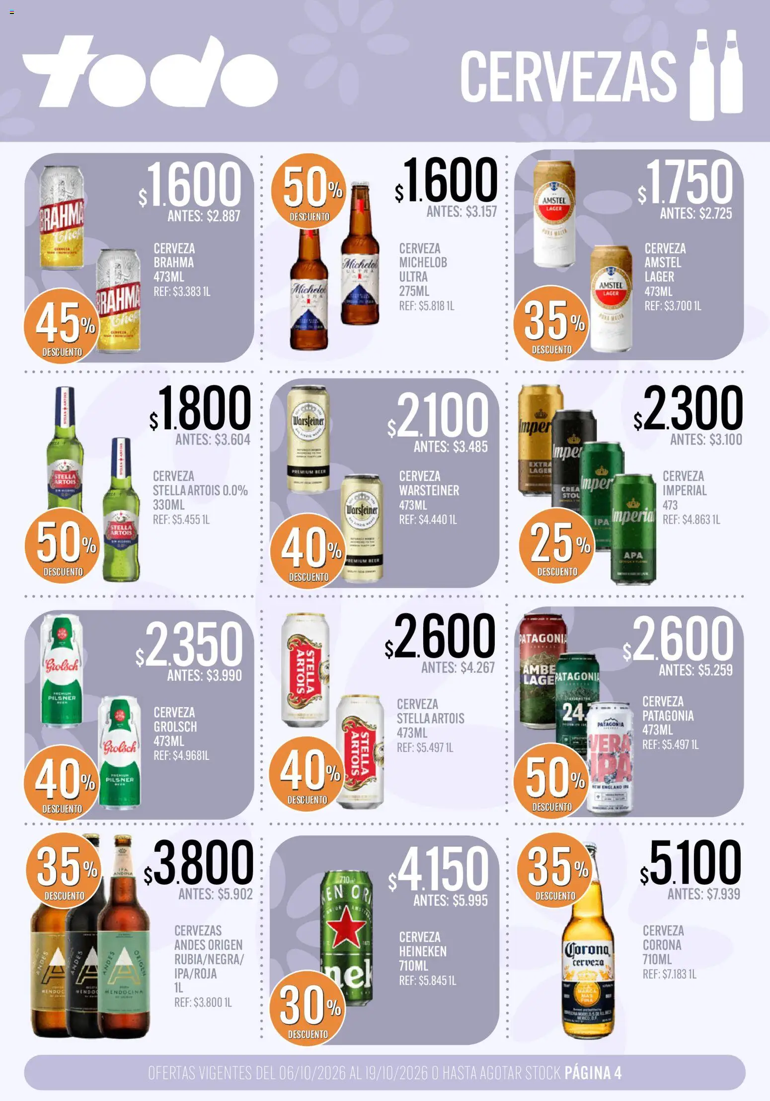 Supermercados TODO catálogo │ válido desde el 06/10/2026 | Página: 4