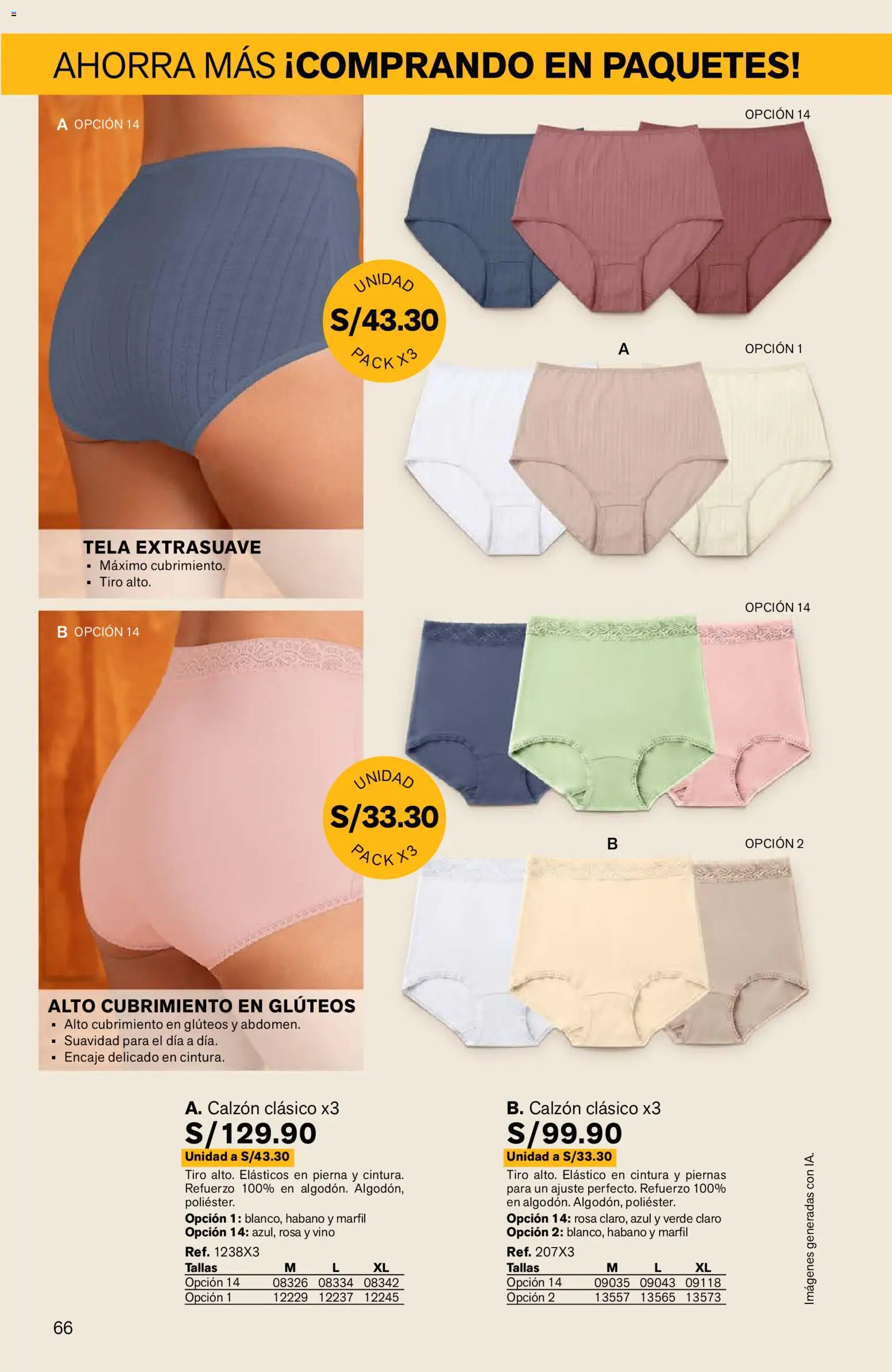 Catálogo Leonisa válido desde 24/08/2026 | Página: 66 | Productos: Vino, Pierna