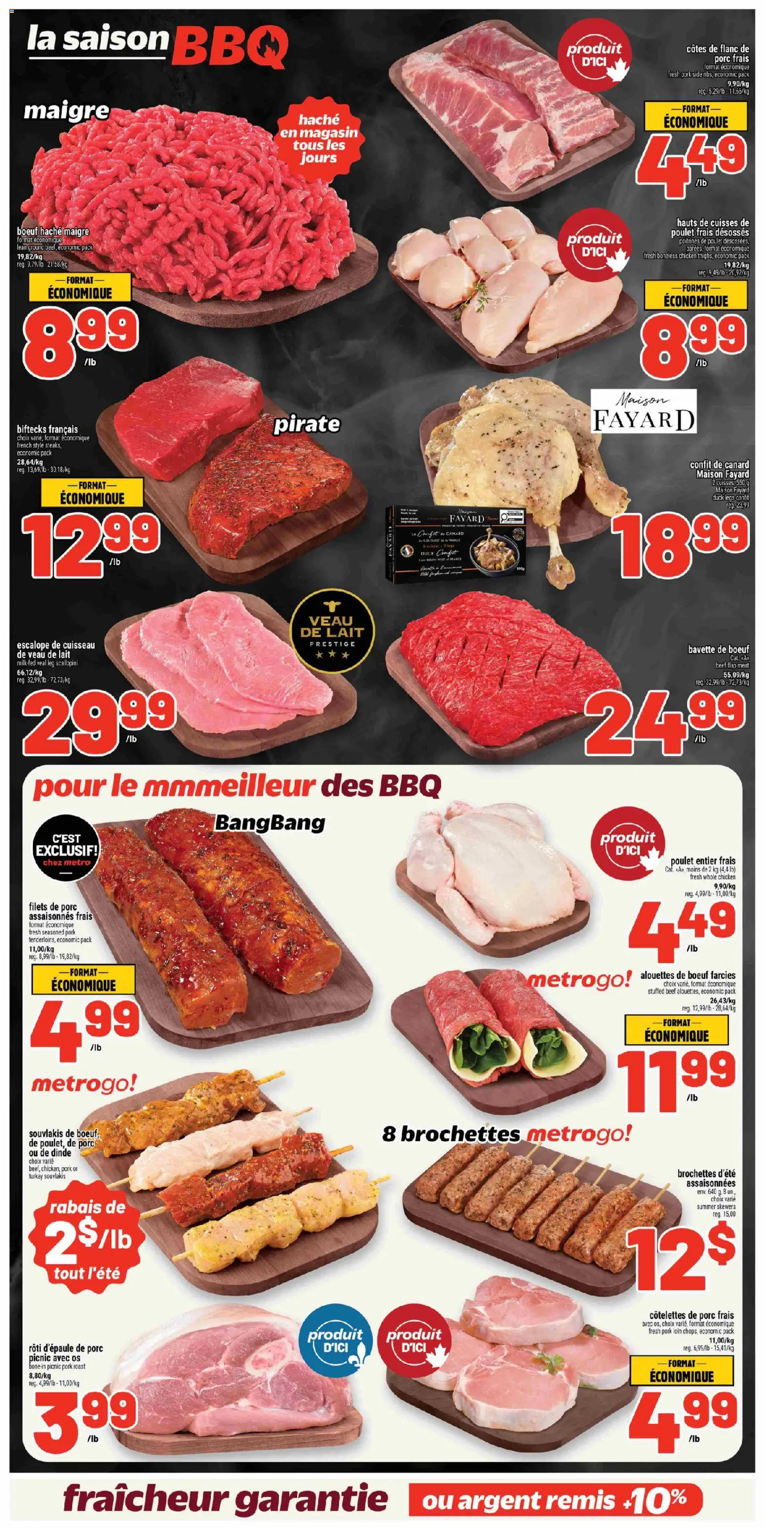 Metro flyer valid from 07.05.2026 | Page: 7 | Products: Beef, Turkey, Chicken, Pork