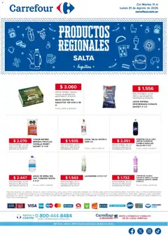 Vista previa Carrefour - Regionales | Salta válido desde el 11/08/2026