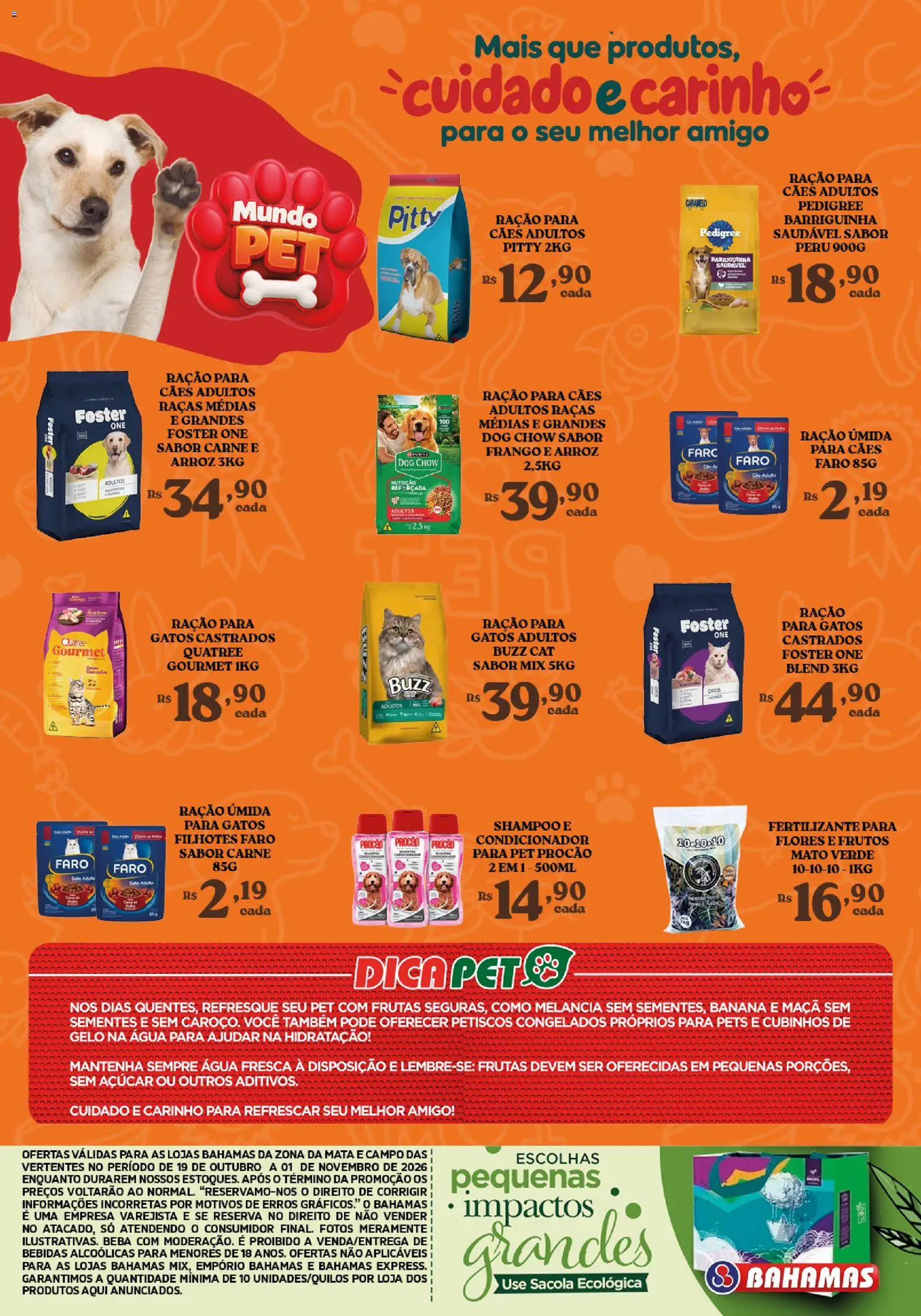 Bahamas Supermercados Folheto - válido de 19/10/2026 | Página: 12