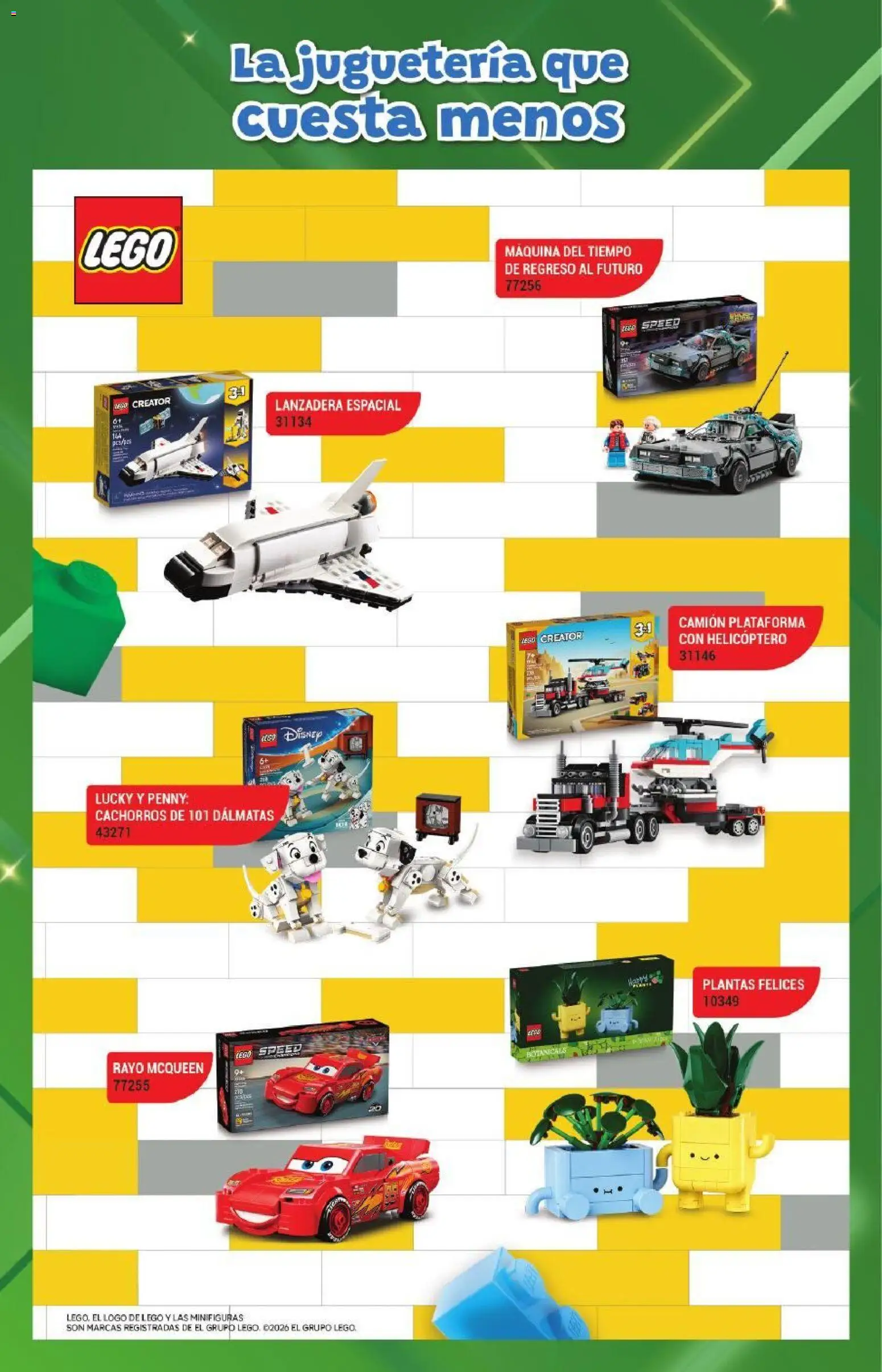 Nuevas ofertas de Chedraui válidas en toda la República Mexicana desde el 07/09/2026. ¡Encuentra las mejores ofertas en Chedraui folleto Landia! | Página: 3 | Productos: LEGO