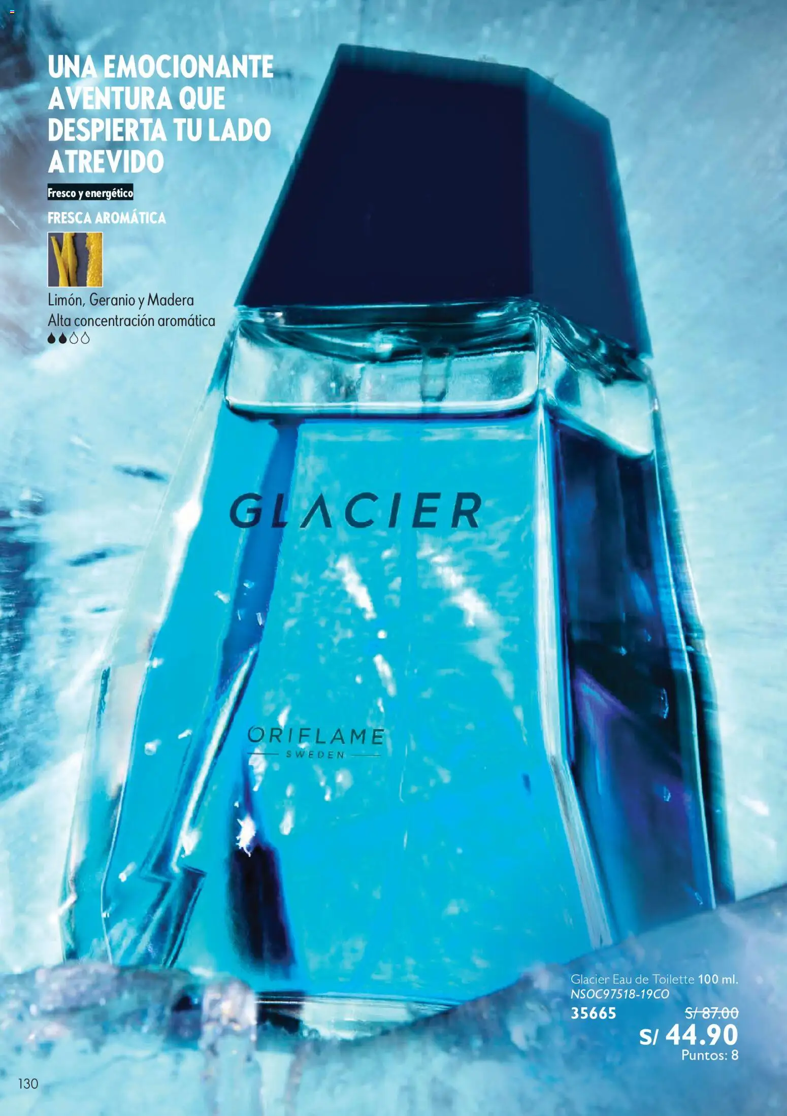Catálogo Oriflame válido desde 01/08/2026 | Página: 130 | Productos: EAU de Toilette
