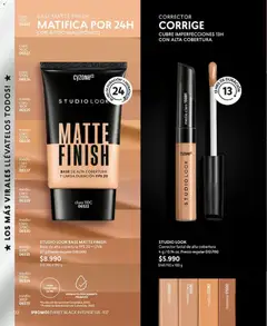 Catálogo CyZone Campaña 12 válido desde el 06.07.2026 | Página: 32 | Productos: Uva, Corrector, Base