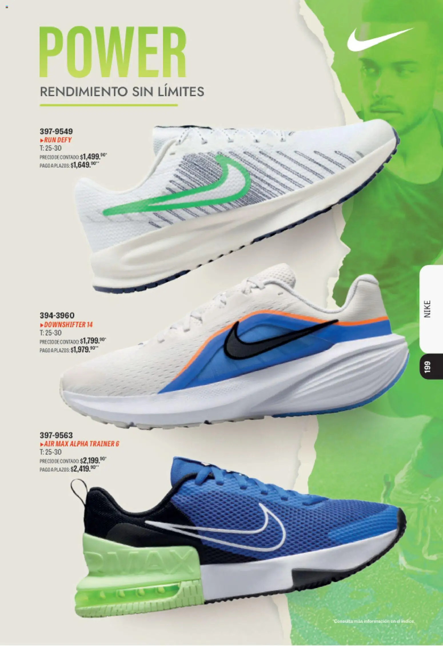 Nuevas ofertas de Andrea válidas en toda la República Mexicana desde el 09/08/2026. ¡Encuentra las mejores ofertas en Andrea catálogo Deportivo Completo! | Página: 199