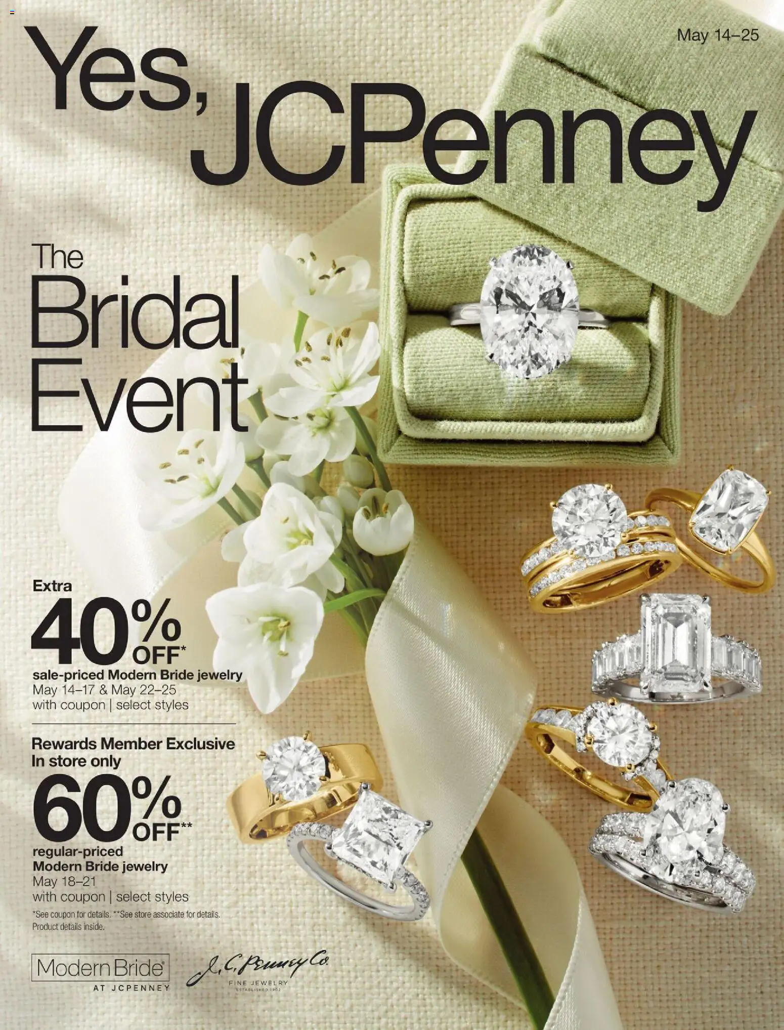 JCPenney The Bridal Event - valid from 14.05.2026 | Page: 1