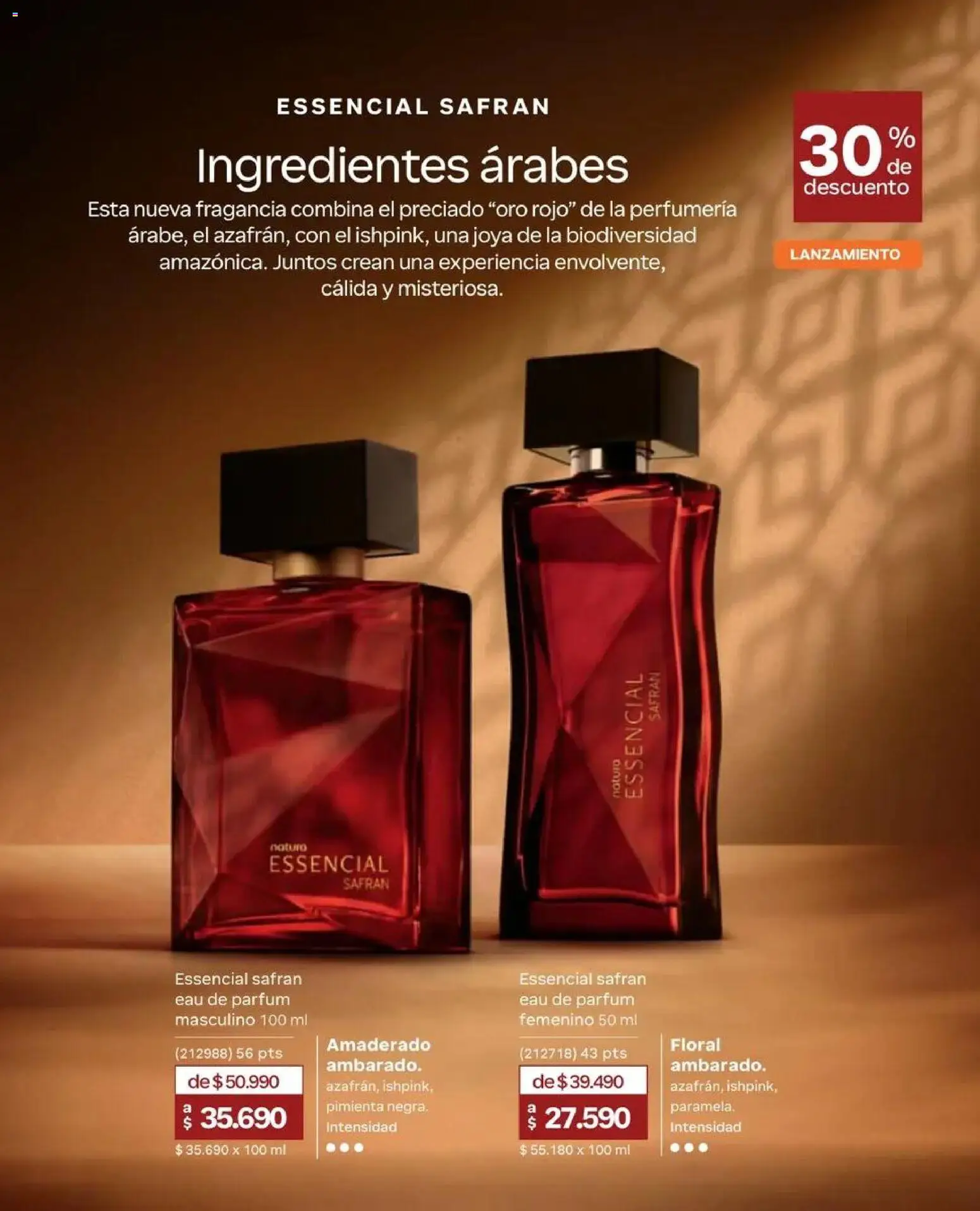 Natura catálogo │ válido desde el 31.08.2026 | Página: 29 | Productos: Pimienta, Fragancia, Ingredientes