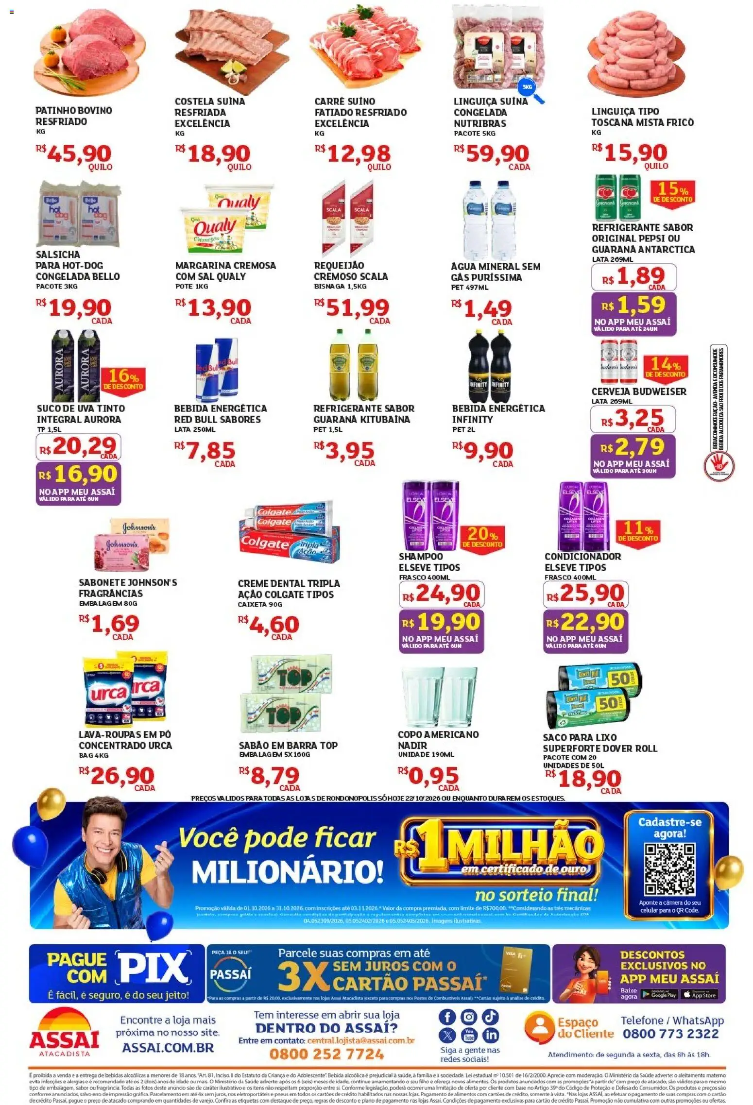 Assaí Atacadista Folheto - válido de 22/10/2026 | Página: 2