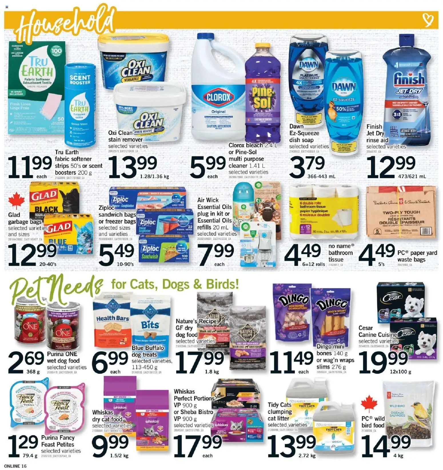 Fortinos flyer valid from Jul 9, 2026 | Page: 15 | Products: Beef, Freezer, Fabric softener, Stain remover