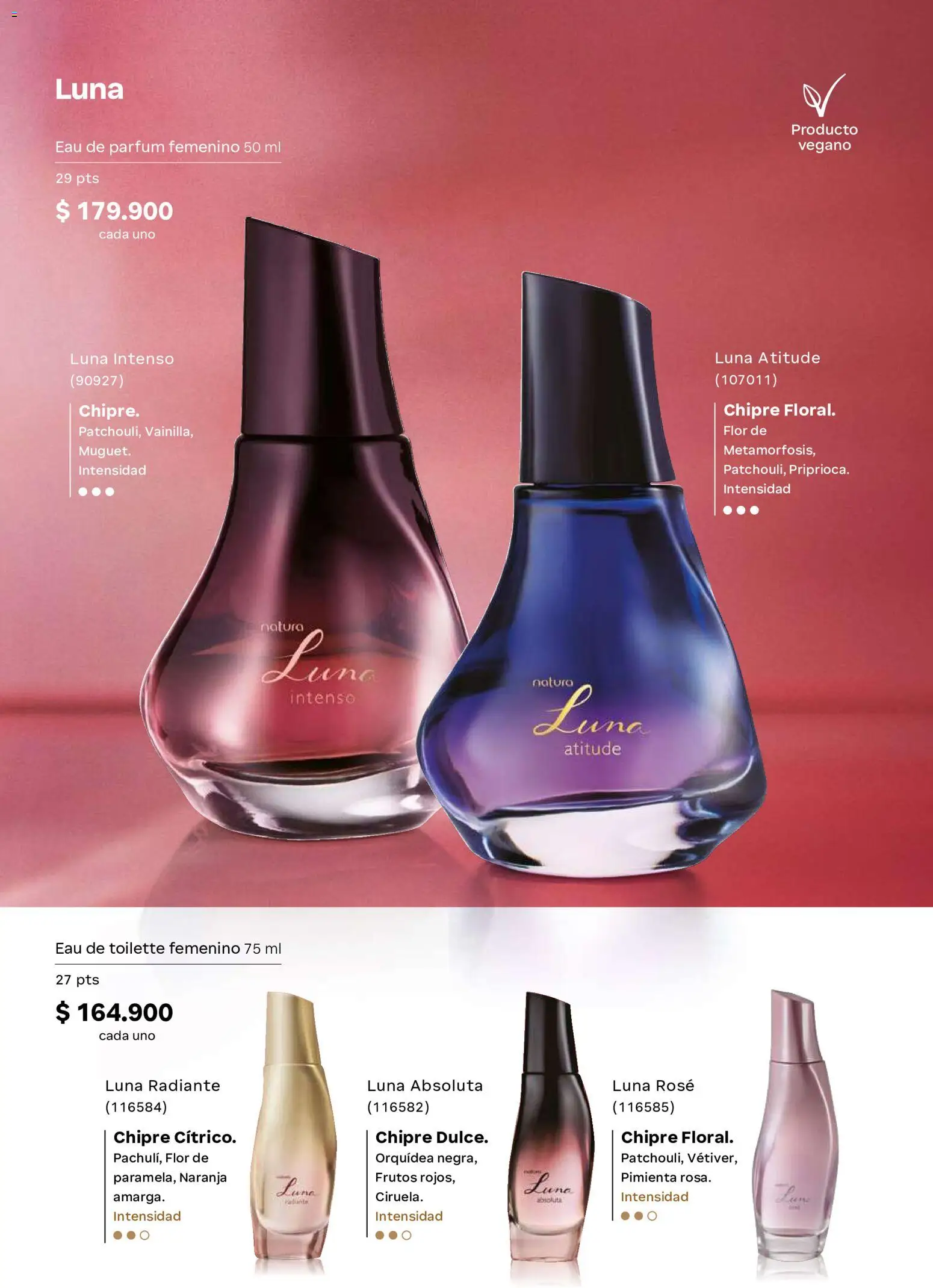 Natura revista - valida desde el 23/09/2026 | Página: 65 | Productos: Pimienta, Orquídea, Eau de toilette