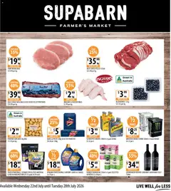 Preview of Supabarn catalogue - valid from 22/07/2026