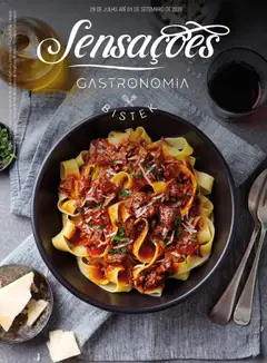 Bistek Supermercados ofertas Sensações Gastronomia - Pré-Visualização do folheto da loja Bistek Supermercados, válido de 29/07/2026