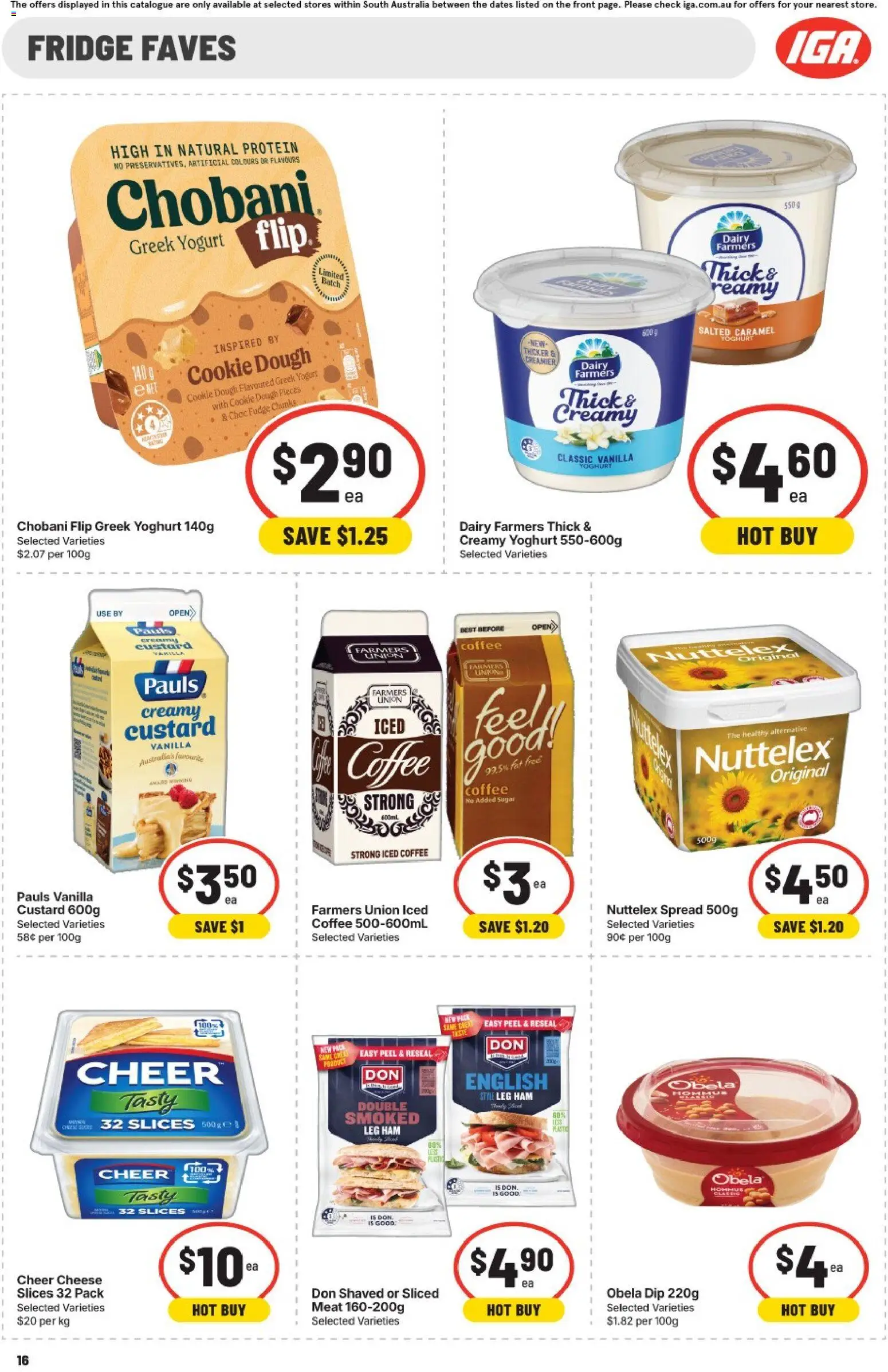 IGA catalogue - valid from 30/09/2026 | Page: 12 | Products: Yogurt, Dough, Vanilla, Spread