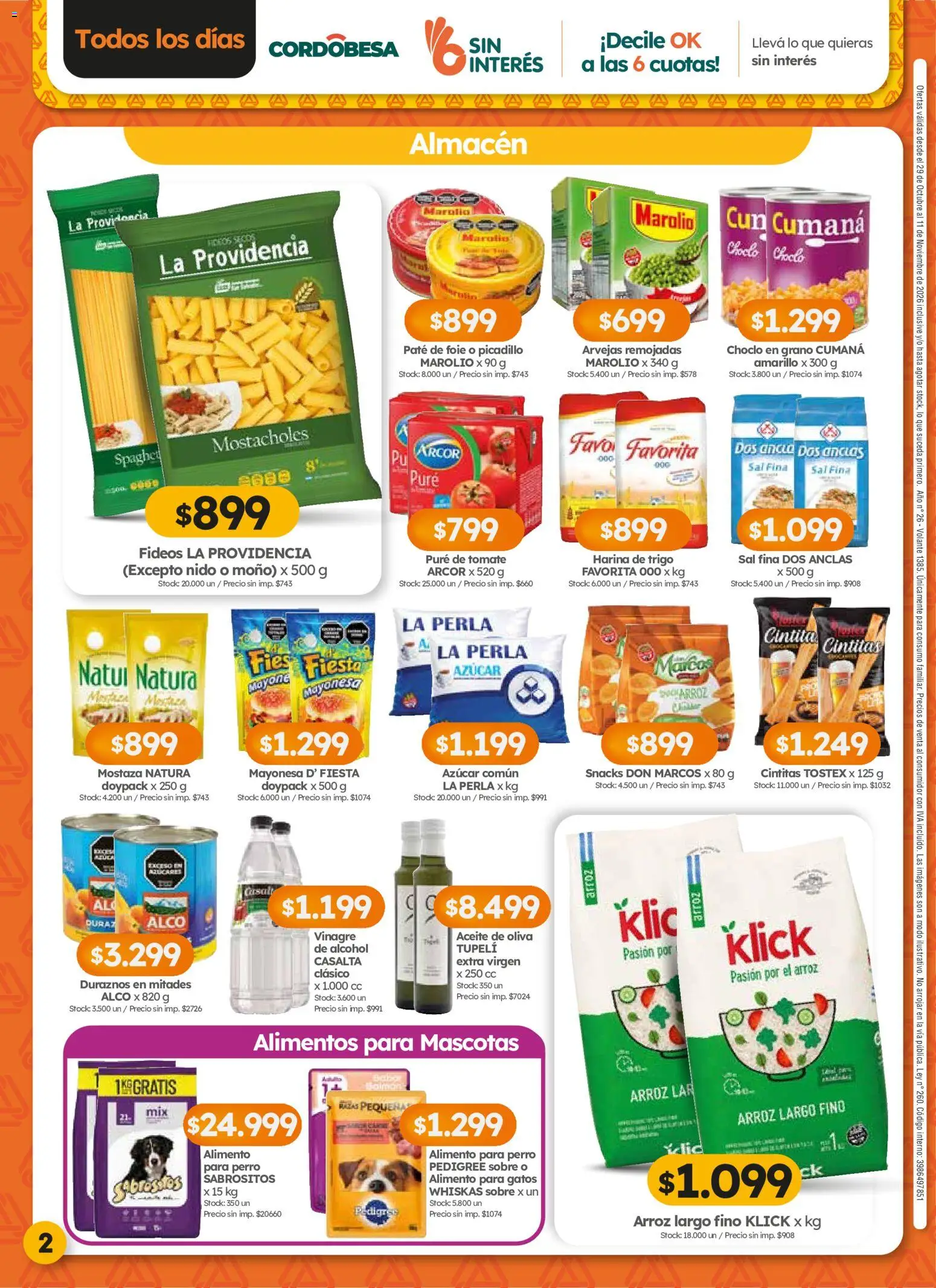 Cordiez - Ofertas │ válido desde el 29/10/2026 | Página: 2