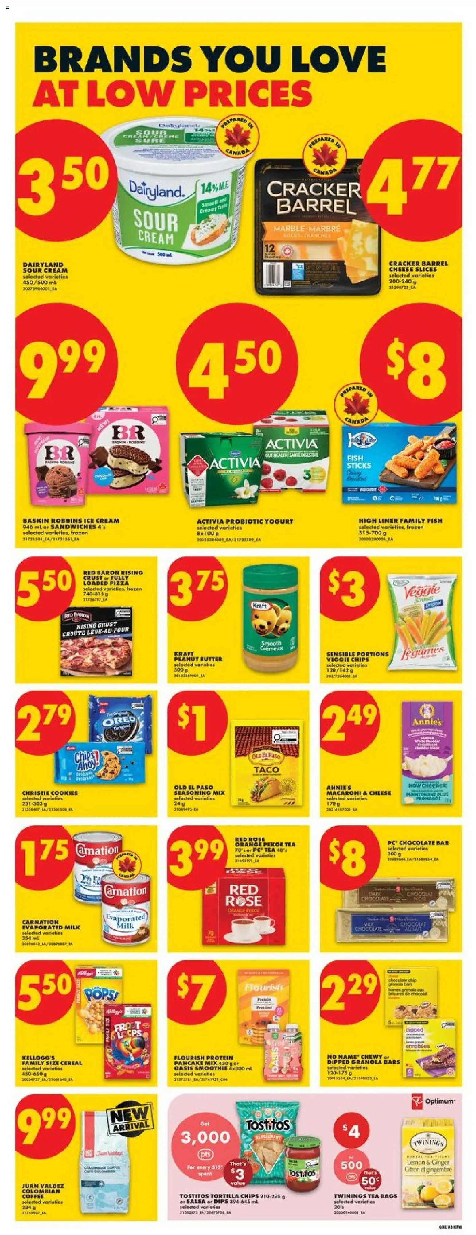 No Frills flyer valid from Sep 17, 2026 | Page: 8 | Products: Fish, Tea, Oreo, Legumes