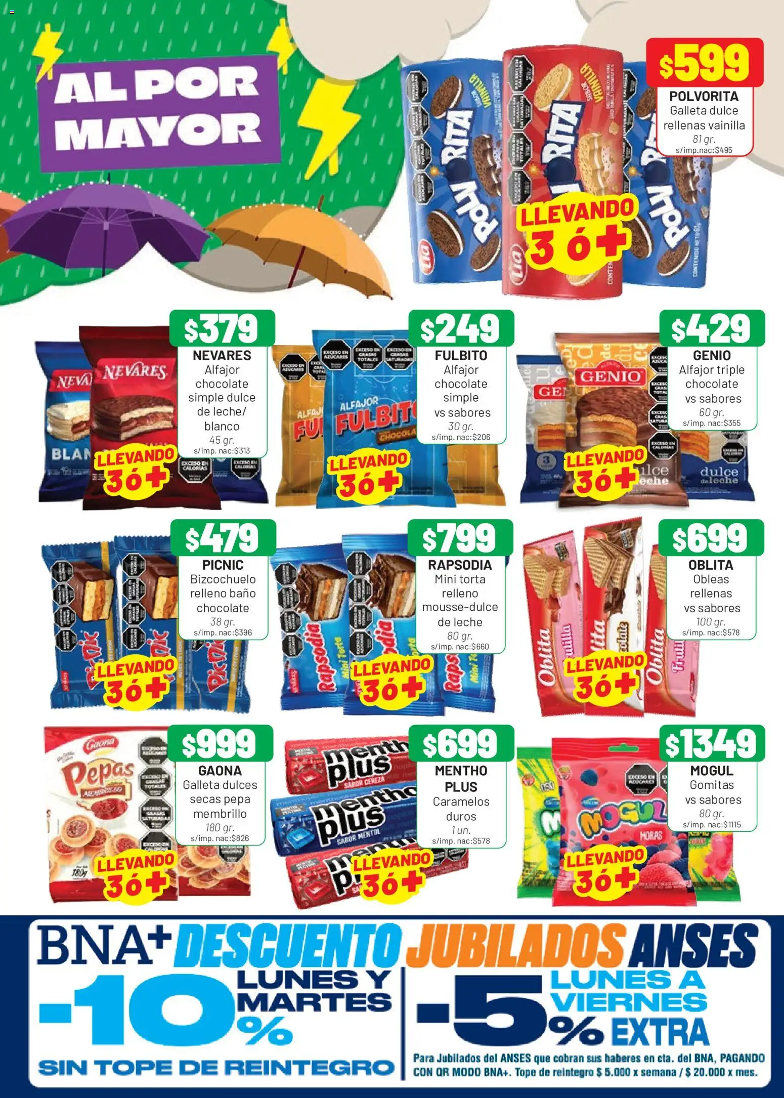 Almacor catálogo │ válido desde el 20/08/2026 | Página: 5 | Productos: Baño, Leche, Chocolate, Alfajor