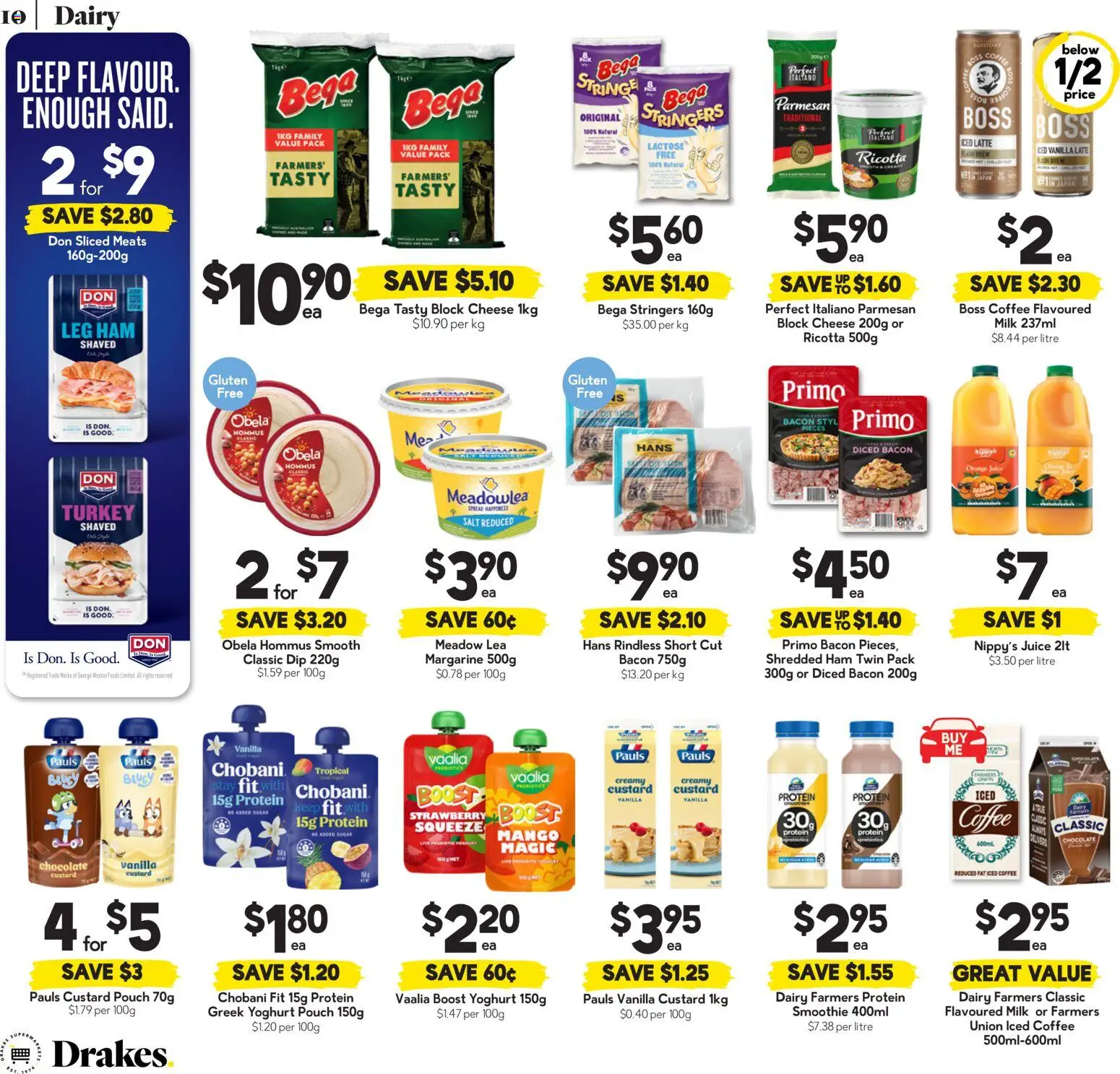 Drakes catalogue - valid from 06.05.2026 | Page: 10 | Products: Milk, Turkey, Salt, Sugar