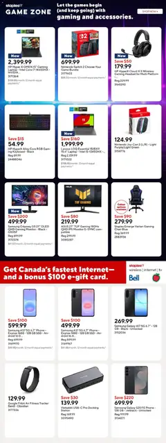 Preview of Staples weekly flyer / circulaire from shop Staples valid from Jul 24, 2026 | Page: 13