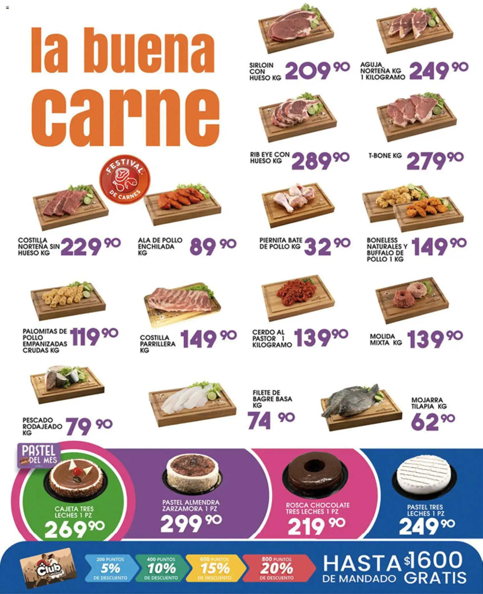 Nuevas ofertas de Alsuper válidas en toda la República Mexicana desde el 31/07/2026. ¡Encuentra las mejores ofertas en Alsuper folleto! | Página: 2 | Productos: Pollo, Pastel, Chocolate, Cerdo