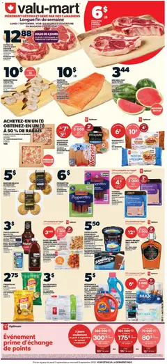 Preview of Valu Mart circulaire from shop Valu Mart valid from Sep 3, 2026