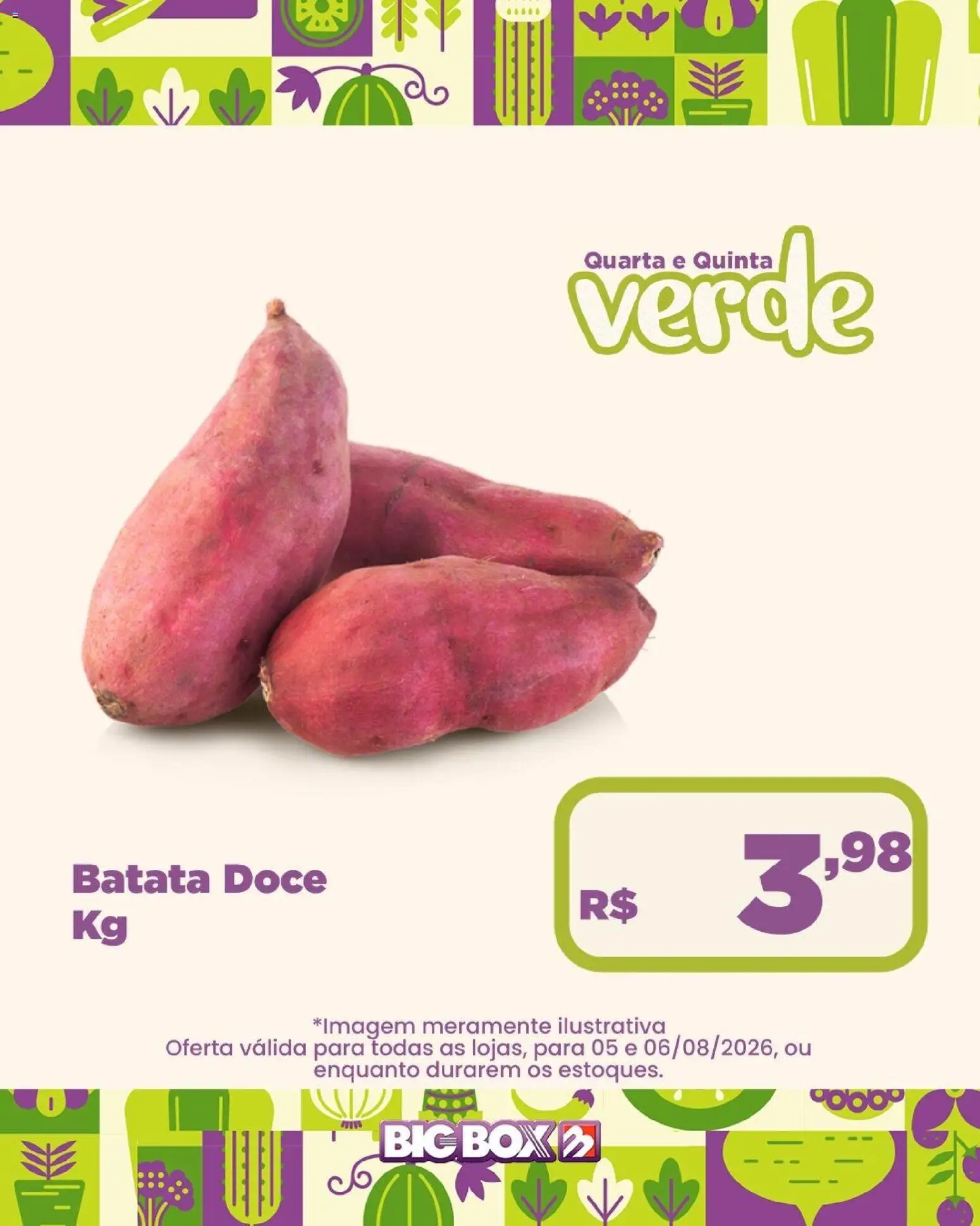 Big Box Folheto - válido de 05/08/2026 | Página: 15 | Produtos: Batata