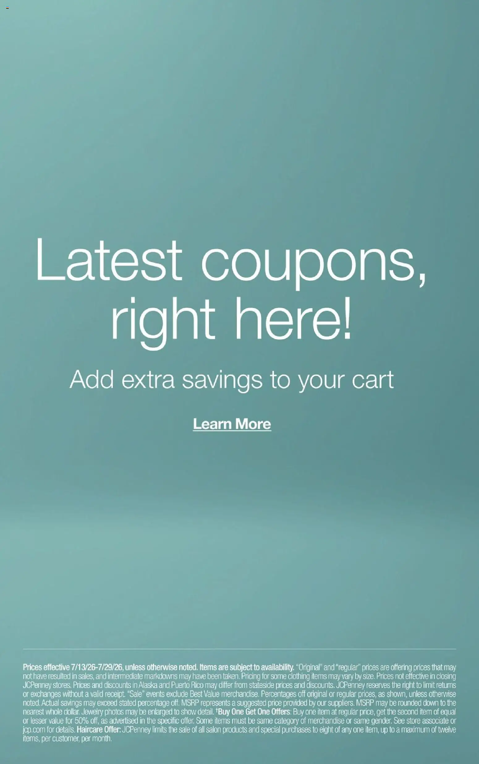 JCPenney Back to Routine Digest - valid from 07/13/2026 | Page: 15