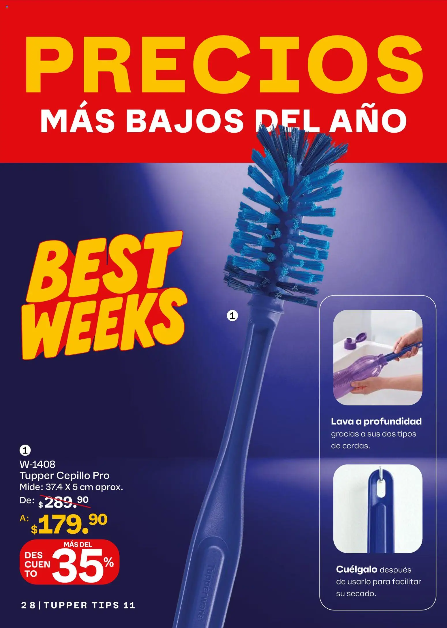 Nuevas ofertas de Tupperware válidas en toda la República Mexicana desde el 05/10/2026. ¡Encuentra las mejores ofertas en Tupperware catálogo! | Página: 28