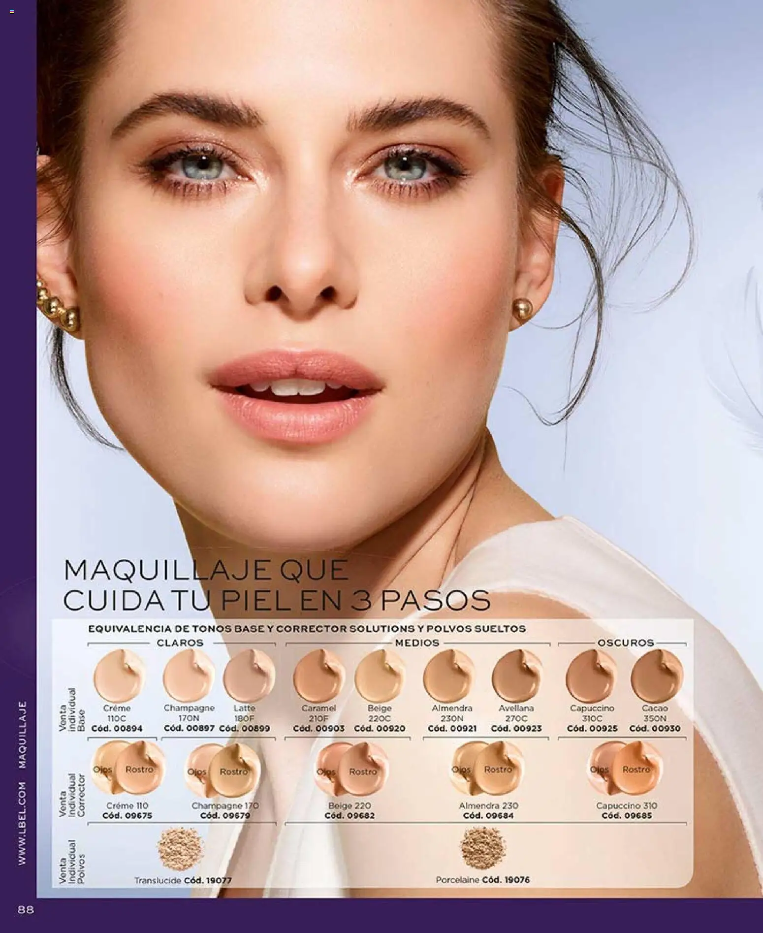 Catálogo L'Bel válido desde 04.04.2026 | Página: 88 | Productos: Maquillaje, Corrector