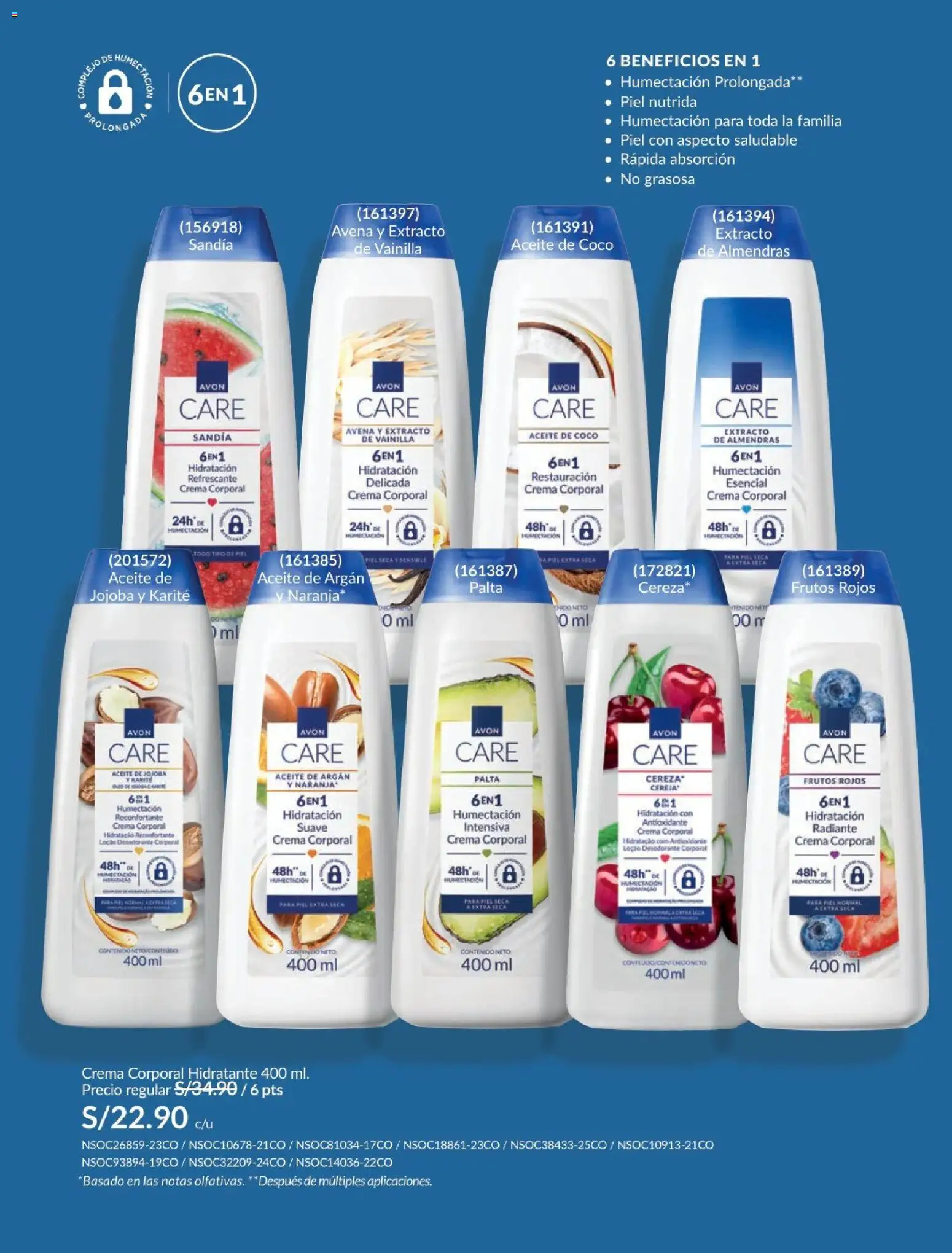 Catálogo Avon válido desde 24.05.2026 | Página: 137 | Productos: Desodorante, Aceite, Crema, Almendras
