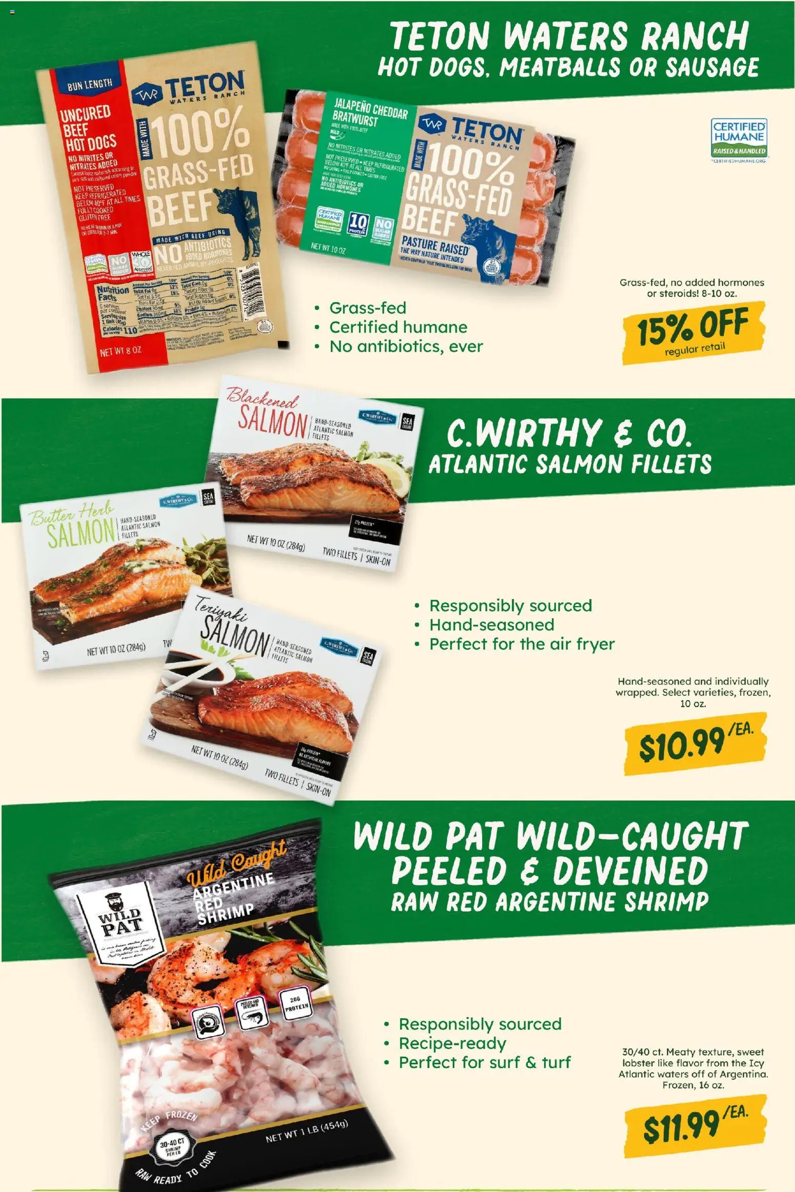 Sprouts Monthly Ad - valid from 07/29/2026 | Page: 18 | Products: Pan, Powder, Butter, Hot Dogs
