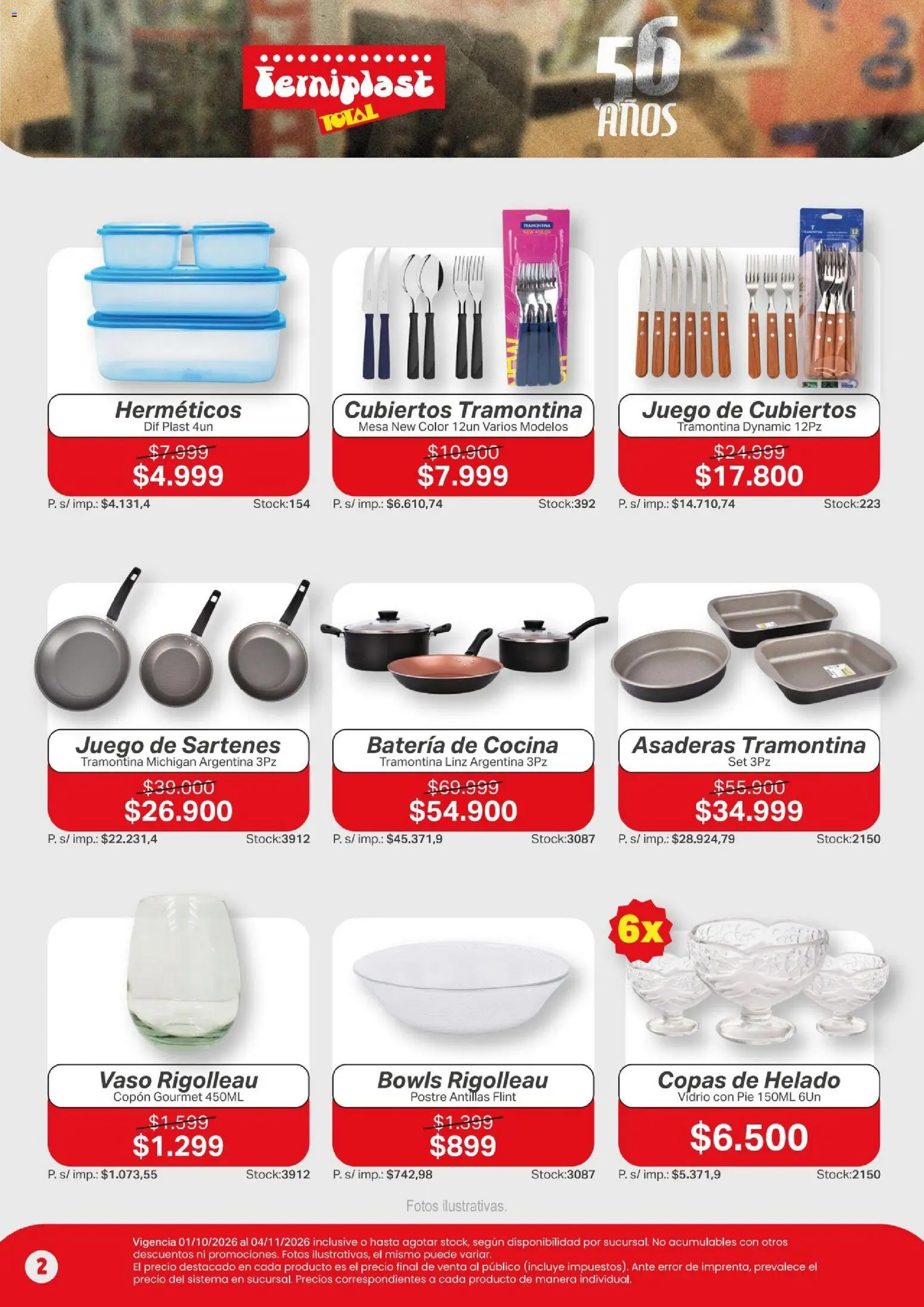 Revista de ofertas Ferniplast - Página 2 - Ofertas válidas hasta el 4 de noviembre de 2026