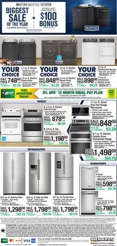 Preview of Menards weekly ads valid from 13.05.2026