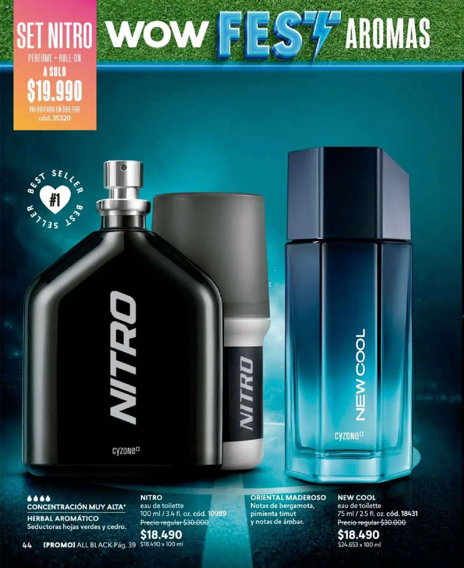 Catálogo CyZone Campaña 10 │ válido desde el 01.06.2026 | Página: 44 | Productos: Pimienta, Perfume, Eau de toilette