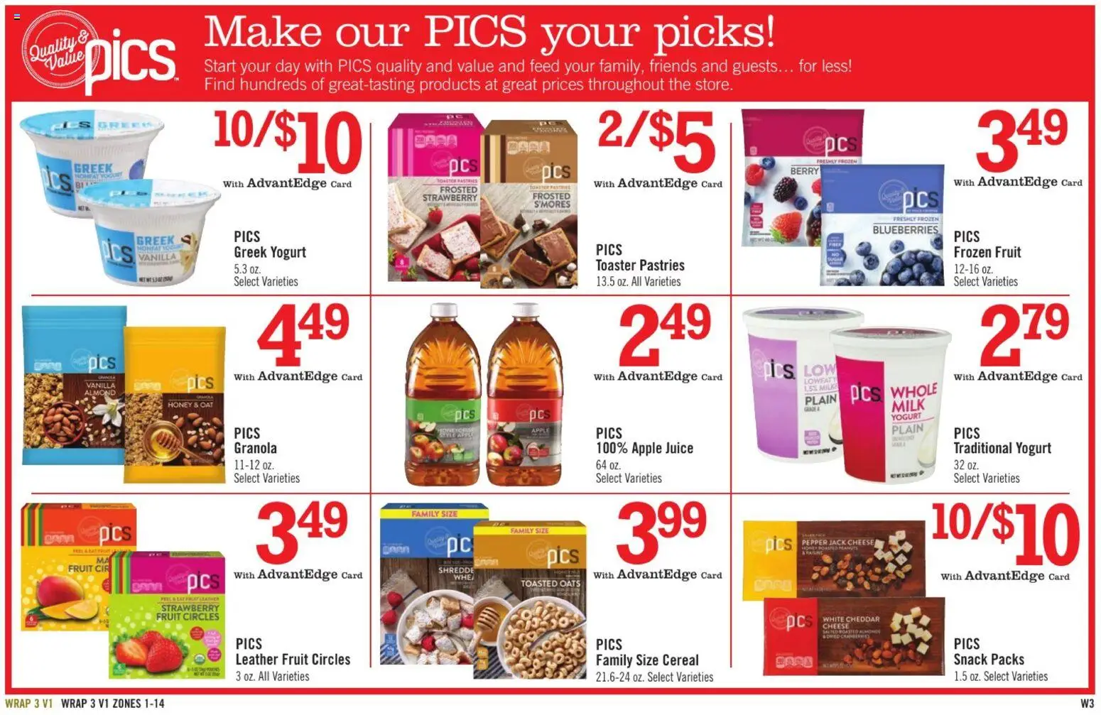 Price Chopper Weekly Ad - valid from 08/16/2026 | Page: 15 | Products: Apple juice, Toaster, Honey, Pastries