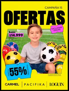 Carmel catálogo C15/26 -  Vista previa de la revista de la tienda Carmel valido desde el 18/10/2026 | Página: 198 | Productos: Balón