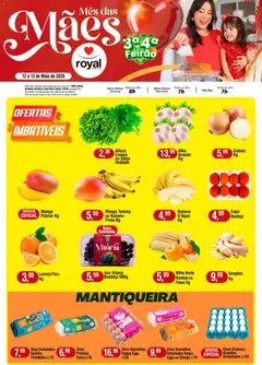 Royal Supermercados ofertas Feirão - Pré-Visualização do folheto da loja Royal Supermercados, válido de 12.05.2026