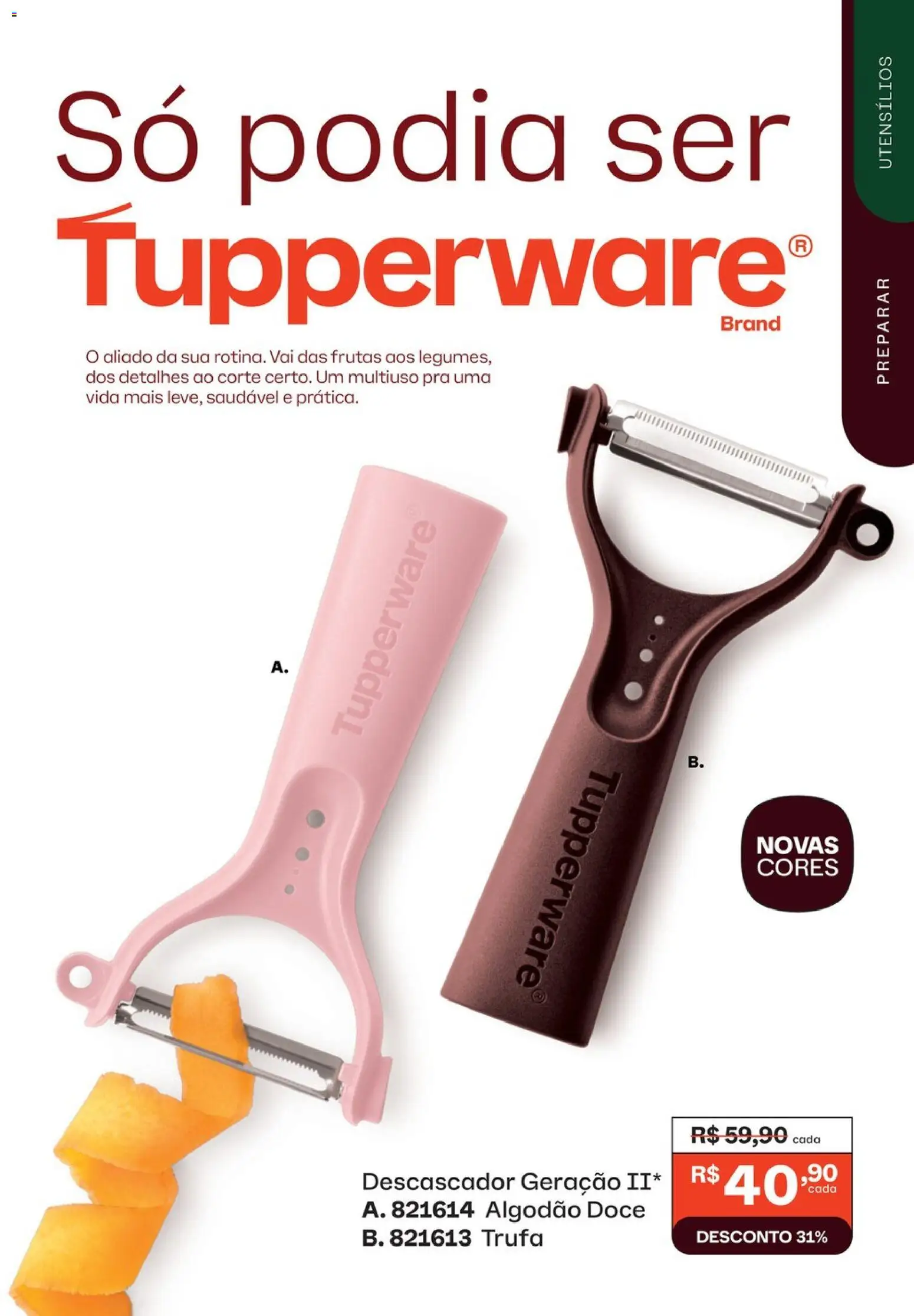Tupperware Folheto - válido de 01/08/2026 | Página: 51 | Produtos: Frutas, Algodão, Doce