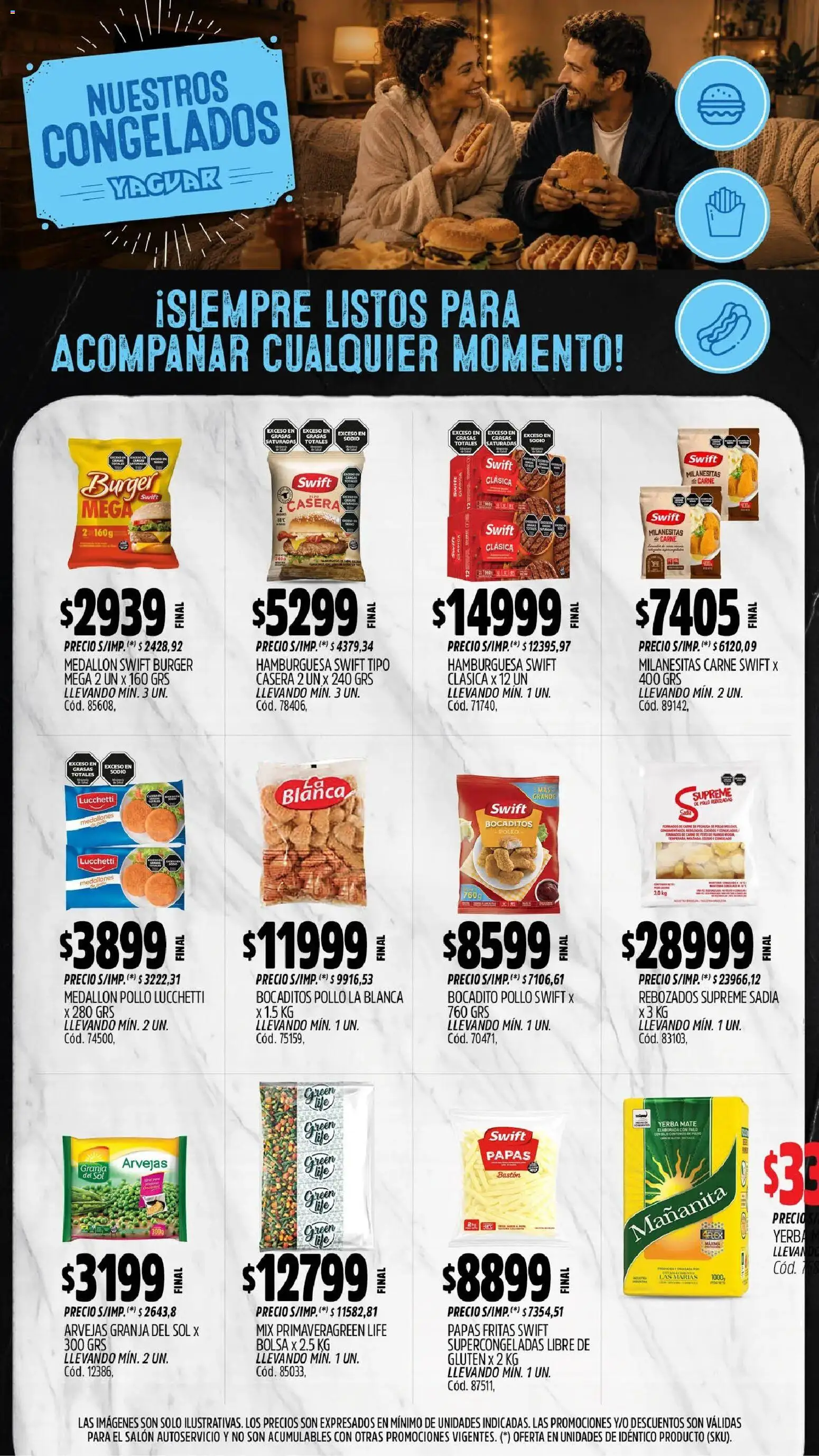 Yaguar - Oferta Semanal General Roca │ válido desde el 31/08/2026 | Página: 11 | Productos: Mate, Yerba, Papas, Papas fritas