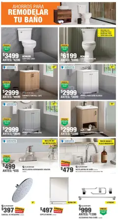 Vista previa de Home Depot catálogo, nuevo folleto de la tienda, válido en México a partir del 10/08/2026 | Página: 4