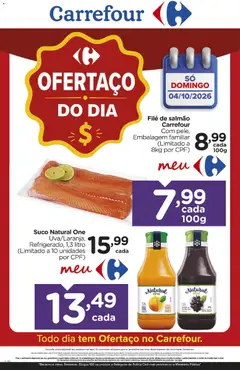 Carrefour ofertas do Dia - Pré-Visualização do folheto da loja Carrefour, válido de 04/10/2026