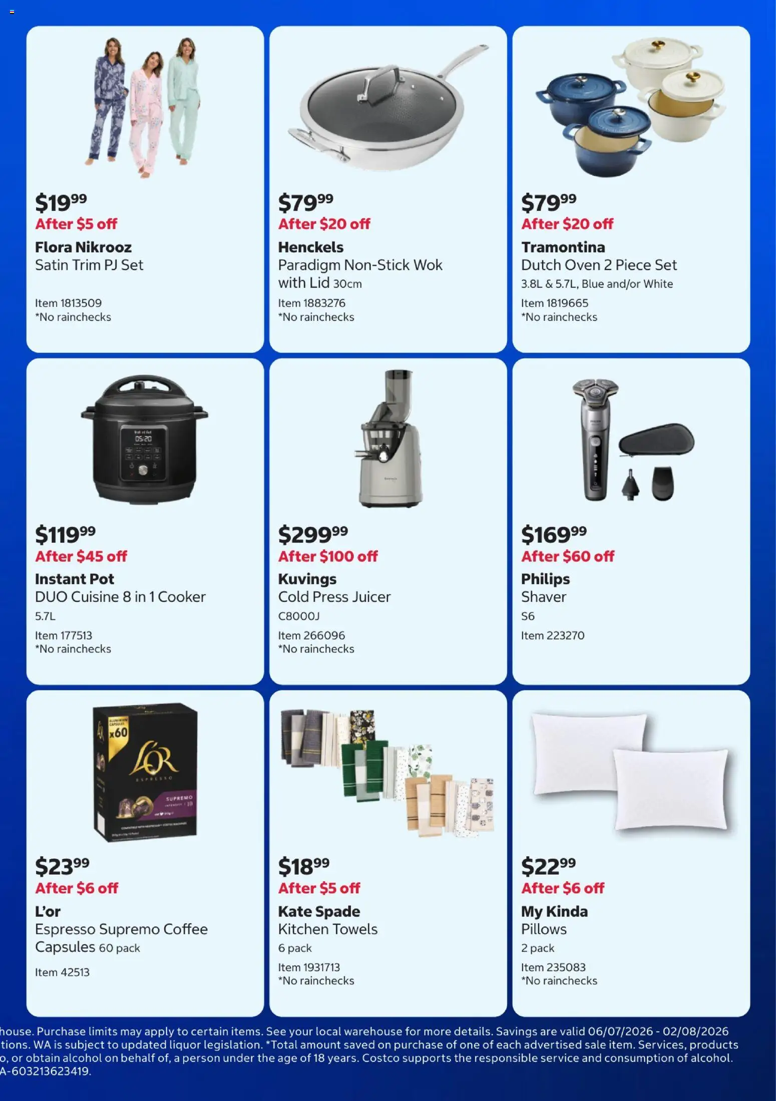 Costco catalogue - valid from 06/07/2026 | Page: 5 | Products: Pot, Spade, Coffee, Oven