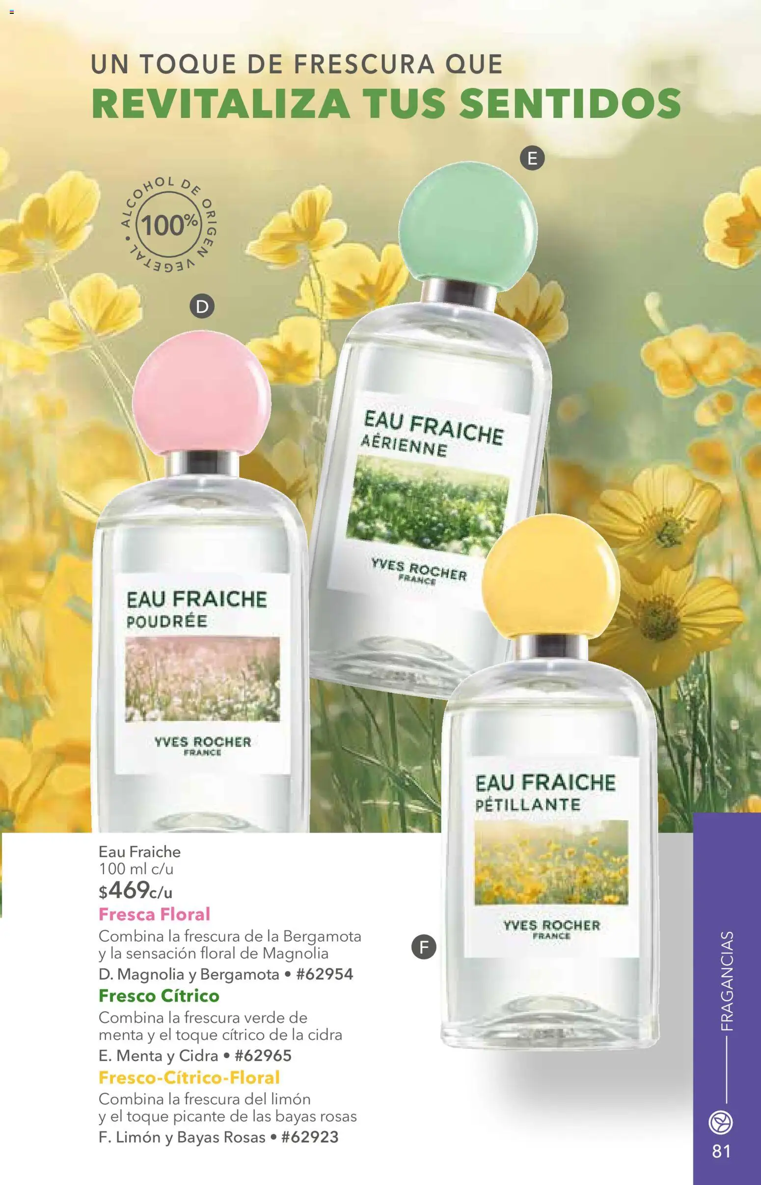 Nuevas ofertas de Yves Rocher válidas en toda la República Mexicana desde el 25/08/2026. ¡Encuentra las mejores ofertas en Yves Rocher campaña 12 2026! | Página: 83 | Productos: Limón