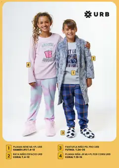 Vista previa Jumbo - Catálogo URB | Otoño & Invierno válido desde el 17/04/2026 | Página: 33 | Productos: Bata, Pijama
