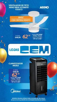 Lojas Cem - Ofertas atuais - Pré-Visualização do folheto da loja Lojas Cem, válido de 20/07/2026 | Página: 116
