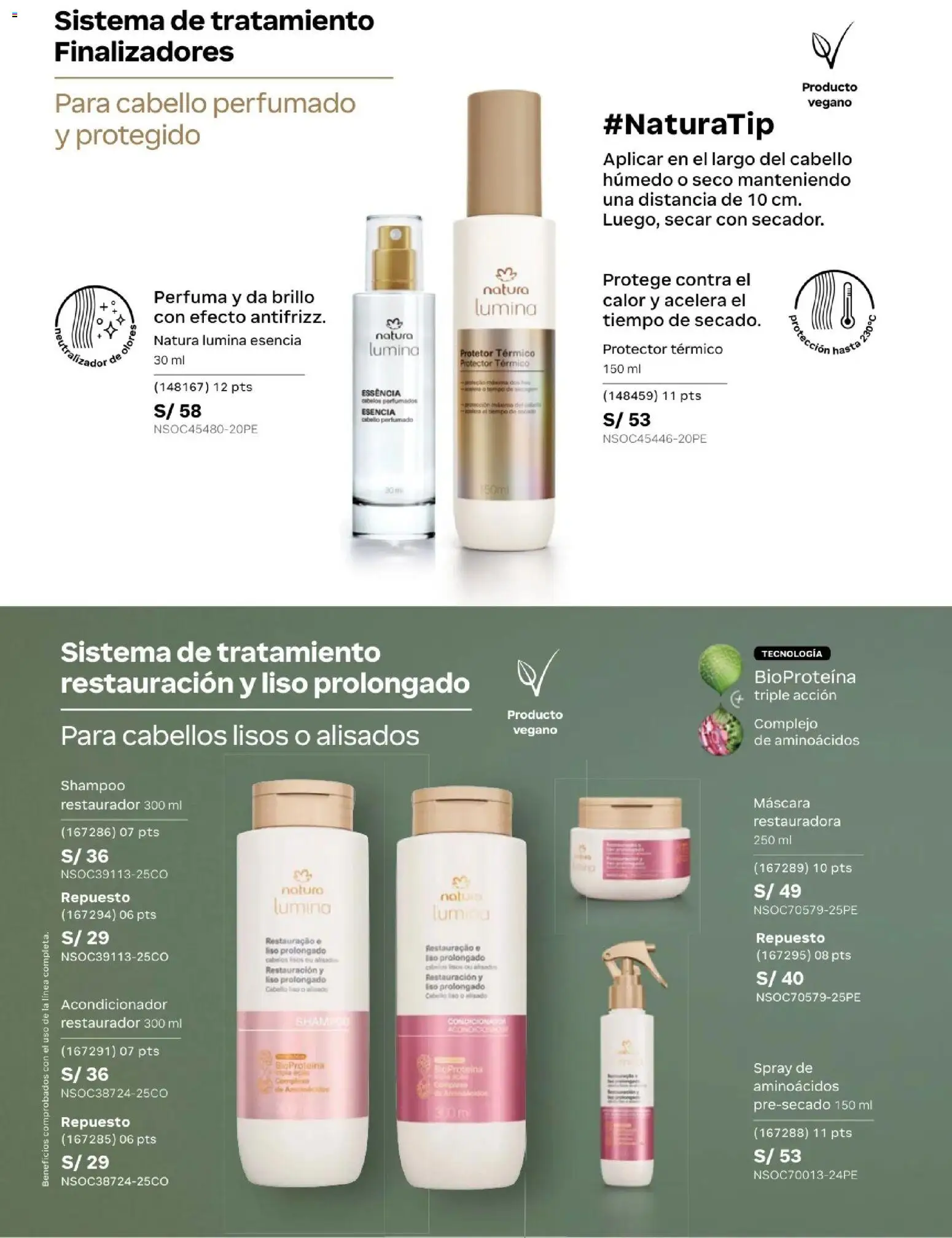 Catálogo Natura válido desde 05.05.2026 | Página: 138 | Productos: Máscara, Shampoo, Acondicionador