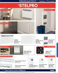 Preview of Rona flyer Buying Guide 2026 from shop Rona valid from Feb 26, 2026 | Page: 37 | Products: Fan